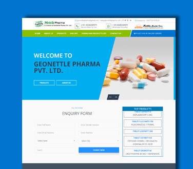 Webmingo | GEONETTLE PHARMA