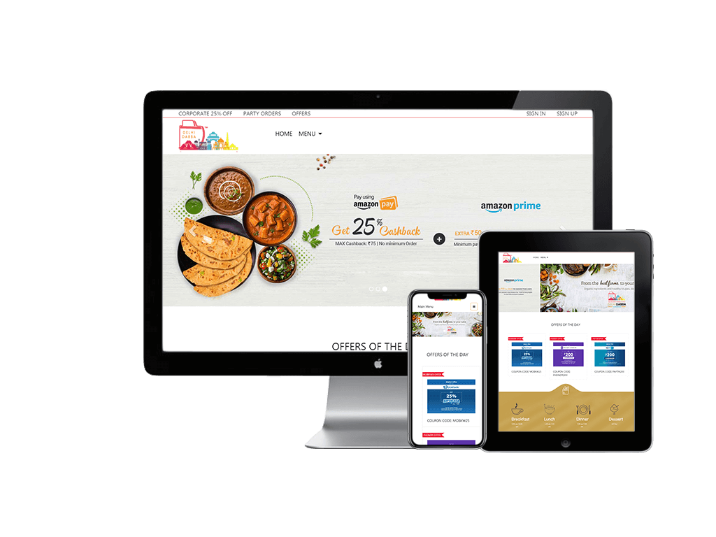 Webmingo | Our Works | Delhi Dabba